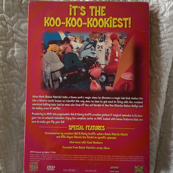 Lidsville DVD set- new in package - Picture 2 of 3